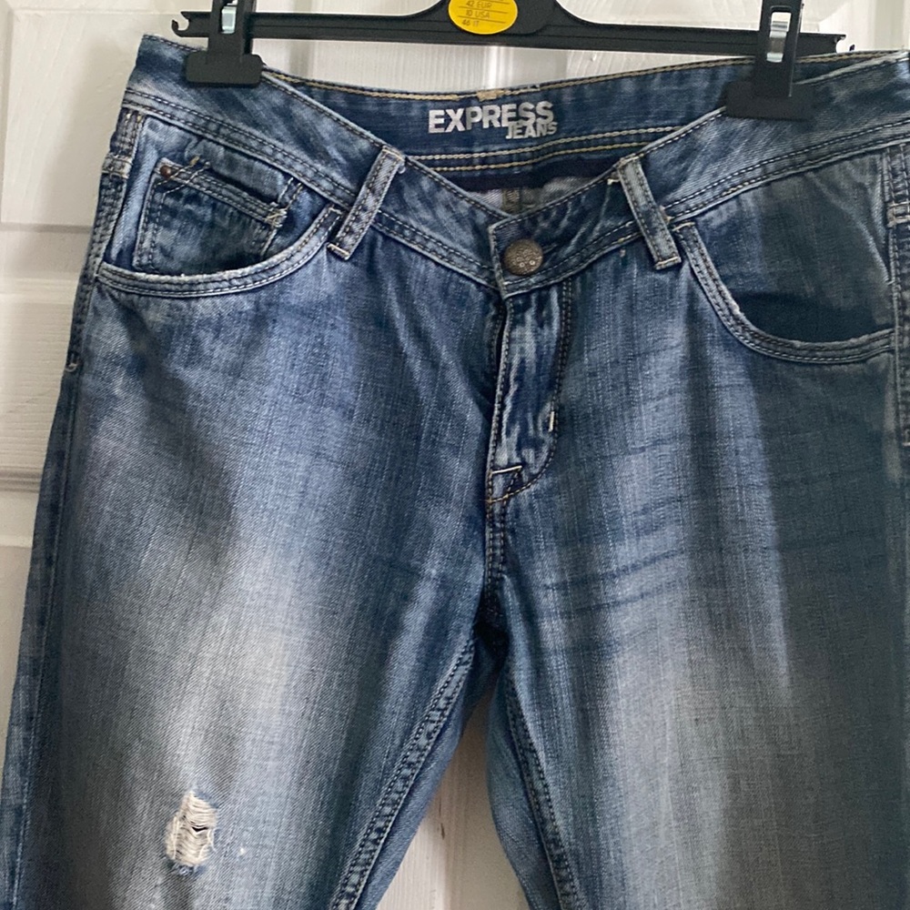 Express jeans stone wash,